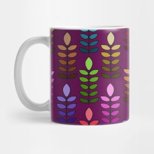 Colour gradient petals Mug